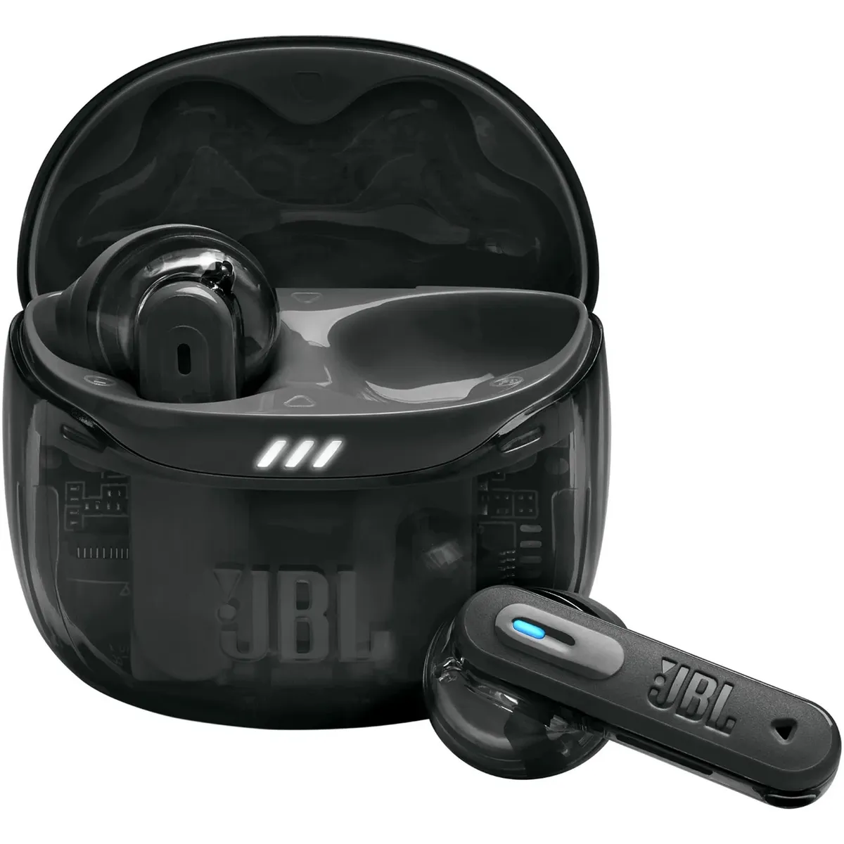 Bluetooth-гарнітура JBL Tune Flex 2 Ghost Black (JBLTFLEX2GBLK) - зображення 1