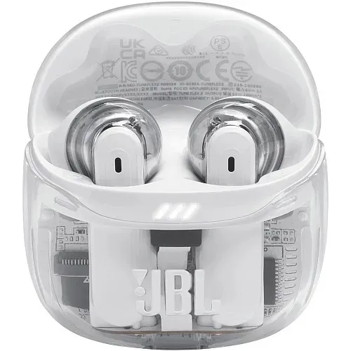 Bluetooth-гарнітура JBL Tune Flex 2 Ghost White (JBLTFLEX2GWHT) - мініатюра 2