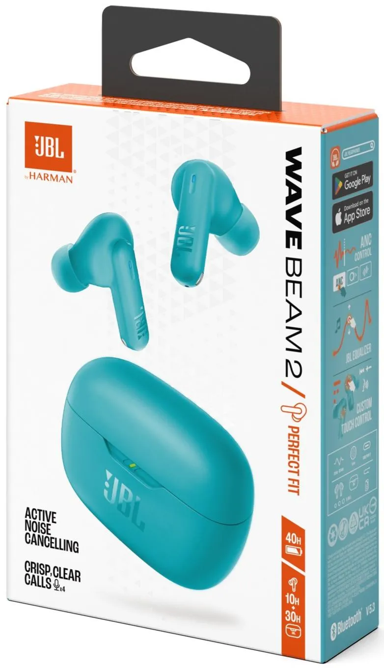 Bluetooth-гарнітура JBL Wave Beam 2 Blue (JBLWBEAM2BLU) - мініатюра 11