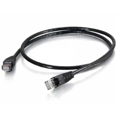 Патч-корд литий RITAR, CCA, UTP, RJ45, Cat.5e, 5m, чорний Q300 - мініатюра 2