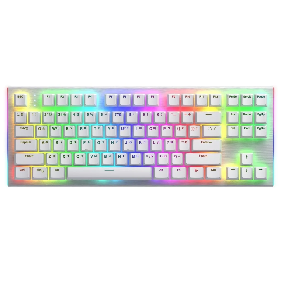 Клавіатура Hator Gravity X TKL Orange White (HTK551UA) - зображення 1