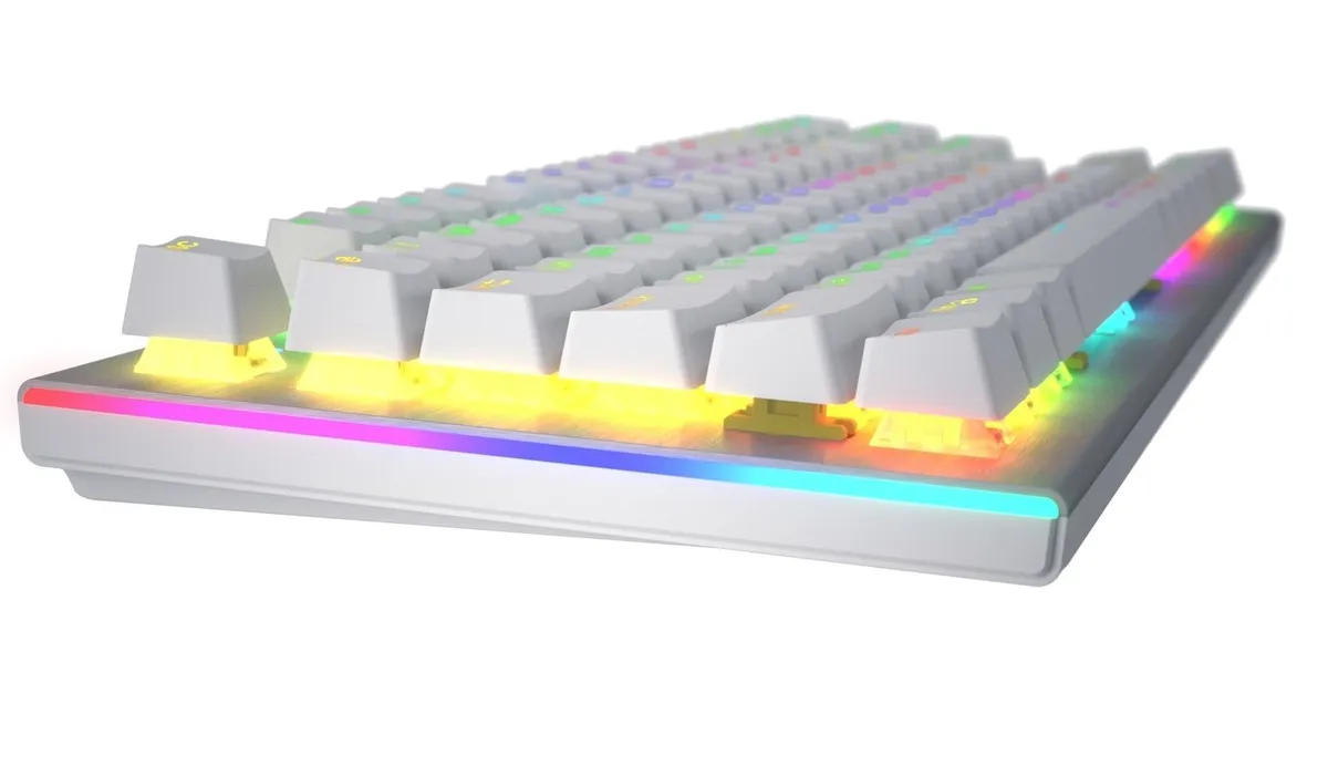 Клавіатура Hator Gravity X TKL Orange White (HTK551UA) - мініатюра 3