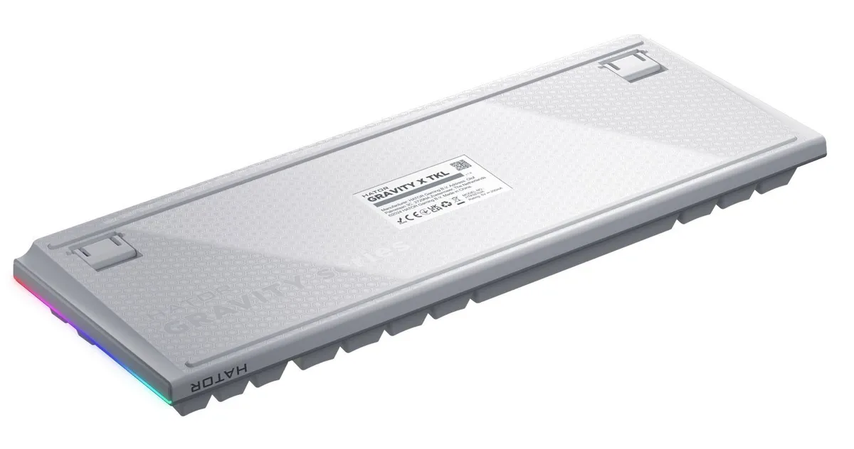 Клавіатура Hator Gravity X TKL Orange White (HTK551UA) - мініатюра 4