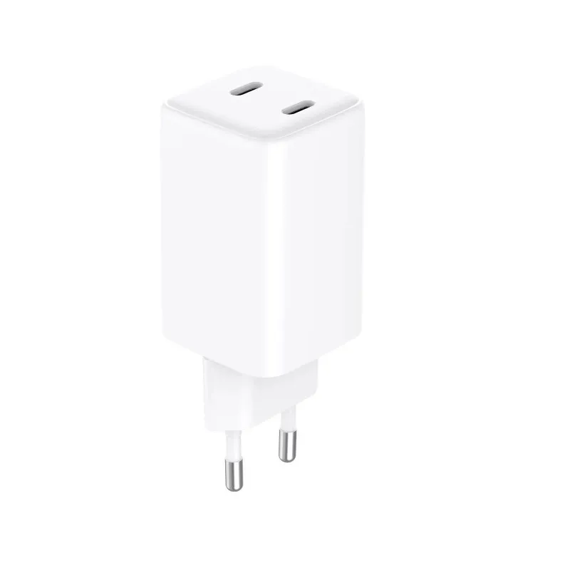 Сетевое зарядное устройство Sandberg 65W (2xUSB-C) White (441-56) - мініатюра 2