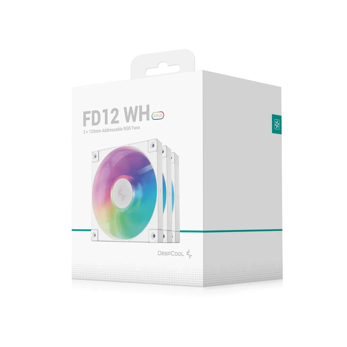 Вентилятор DeepCool FD12 ARGB WH-3 IN 1 - мініатюра 3