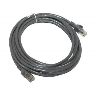 Патч-корд литий RITAR, UTP, RJ45, Cat.5e, 7,5m, сірий, Cu (мідь) Q125 - мініатюра 2