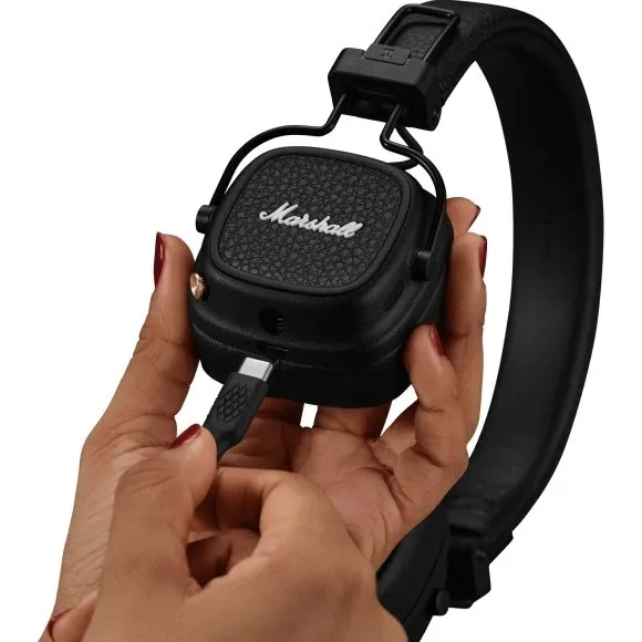 Bluetooth-гарнітура Marshall Major V Black (1006832) - мініатюра 7