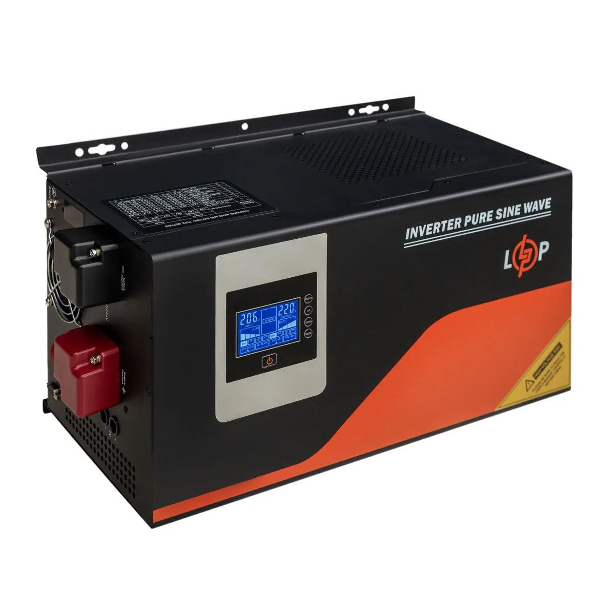 Джерело безперебійного живлення LogicPower LPM-PSW-4500VA (3000Вт) з MPPT - мініатюра 3