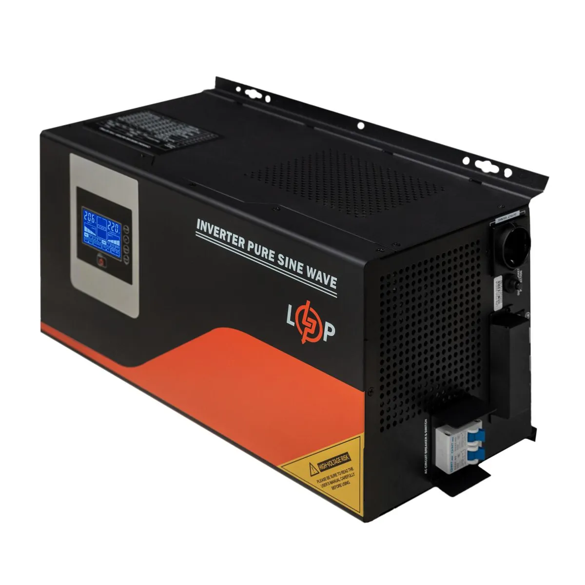 Джерело безперебійного живлення LogicPower LPM-PSW-4500VA (3000Вт) з MPPT - мініатюра 4