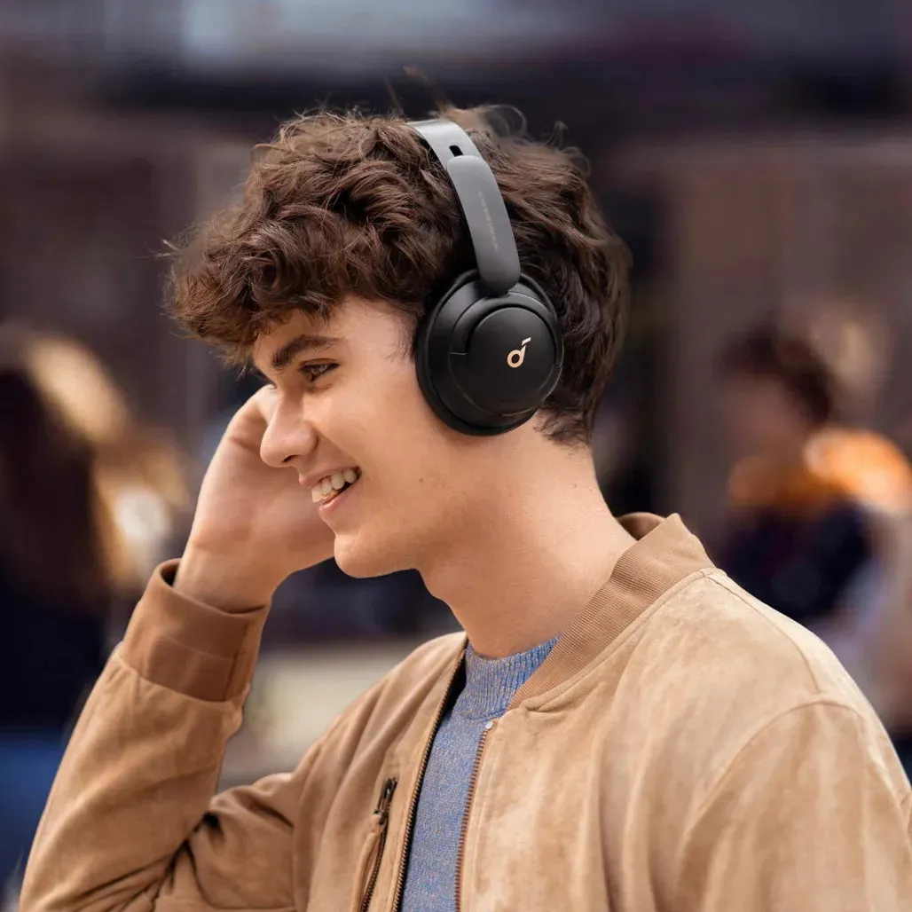 Bluetooth-гарнітура Anker SoundCore Life Q30 v2 Black (A3028313) - мініатюра 4