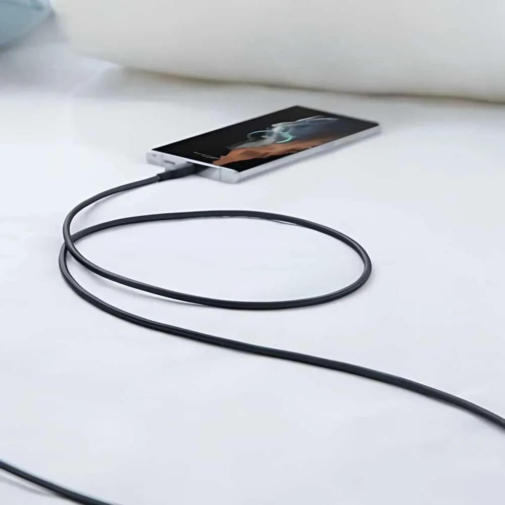 Кабель Anker 322 USB-A - USB-C 1.8 м, Black (A81H6G11) - мініатюра 2