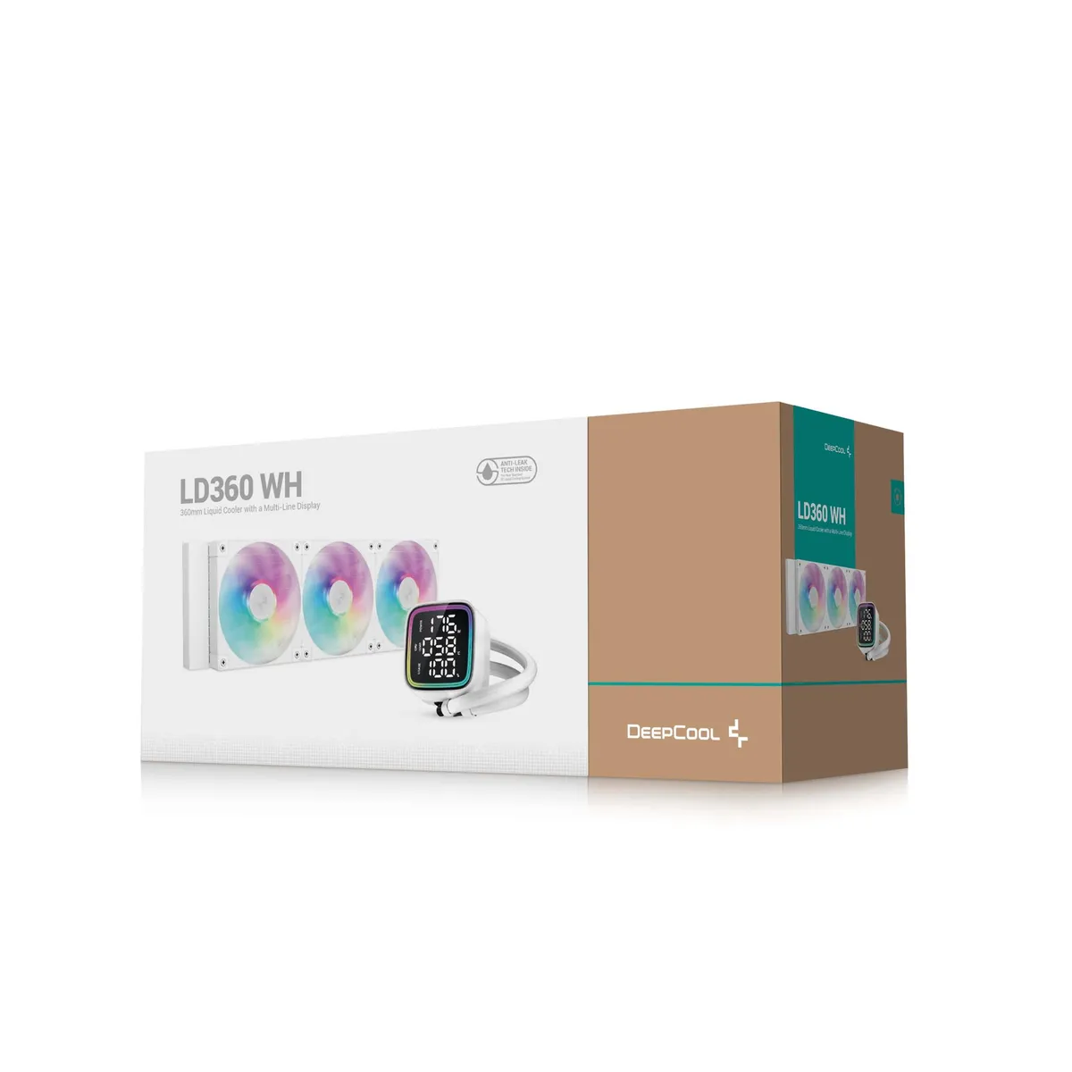 Система водяного охолодження DeepCool LD360 White (R-LD360-WHDMMN-G-1) - мініатюра 4