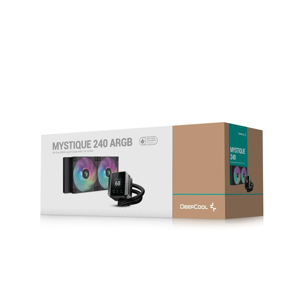 Система водяного охолодження DeepCool Mystique 240 ARGB Black (R-LX550-BKADSNC-G-1) - мініатюра 9