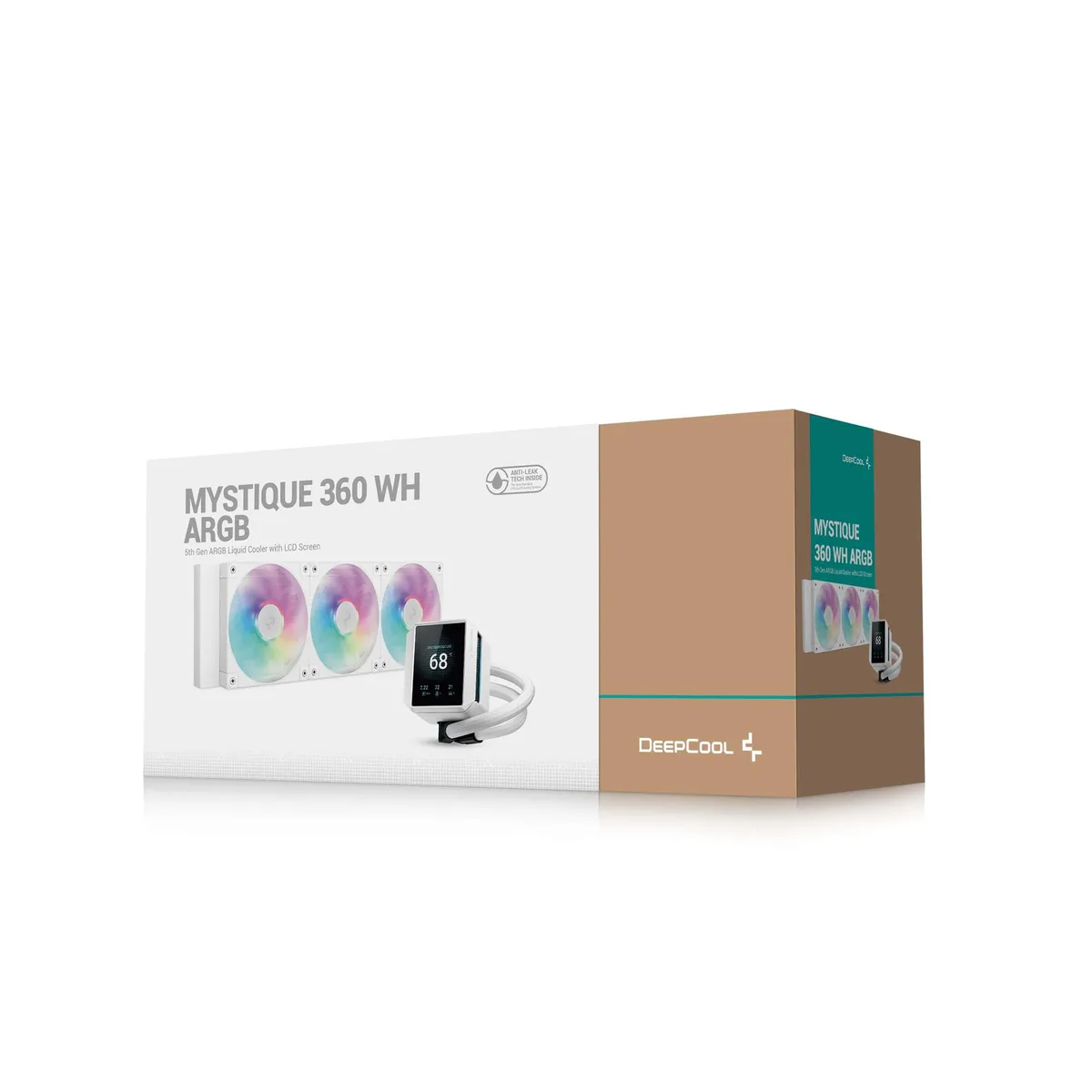 Система водяного охолодження DeepCool Mystique 360 ARGB White (R-LX360-WHDSNMCP-G-1) - мініатюра 5