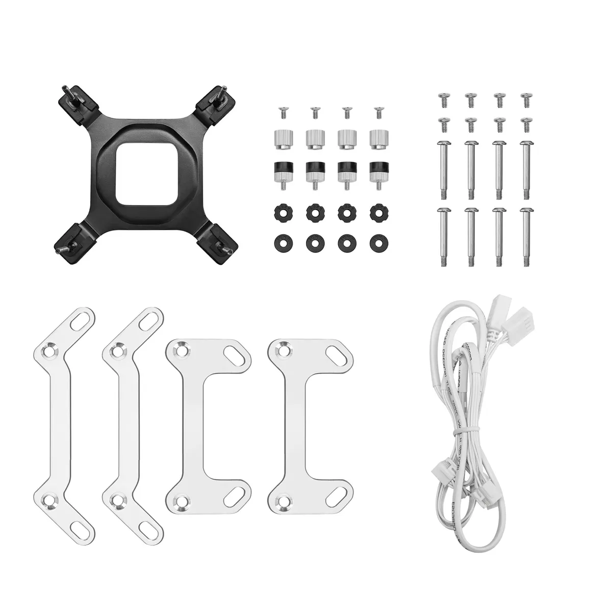 Система водяного охолодження DeepCool Mystique 240 ARGB White (R-LX240-WHDSNMCP-G-1) - мініатюра 3