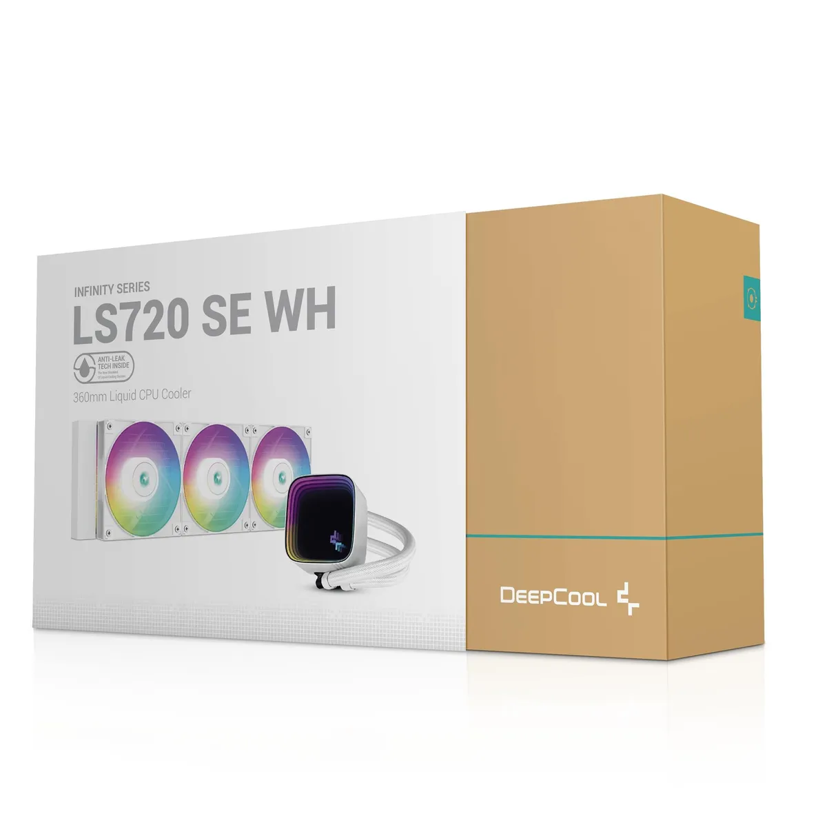 Система водяного охолодження DeepCool LS720 SE White (R-LS720-WHAMMM-G-1) - мініатюра 6