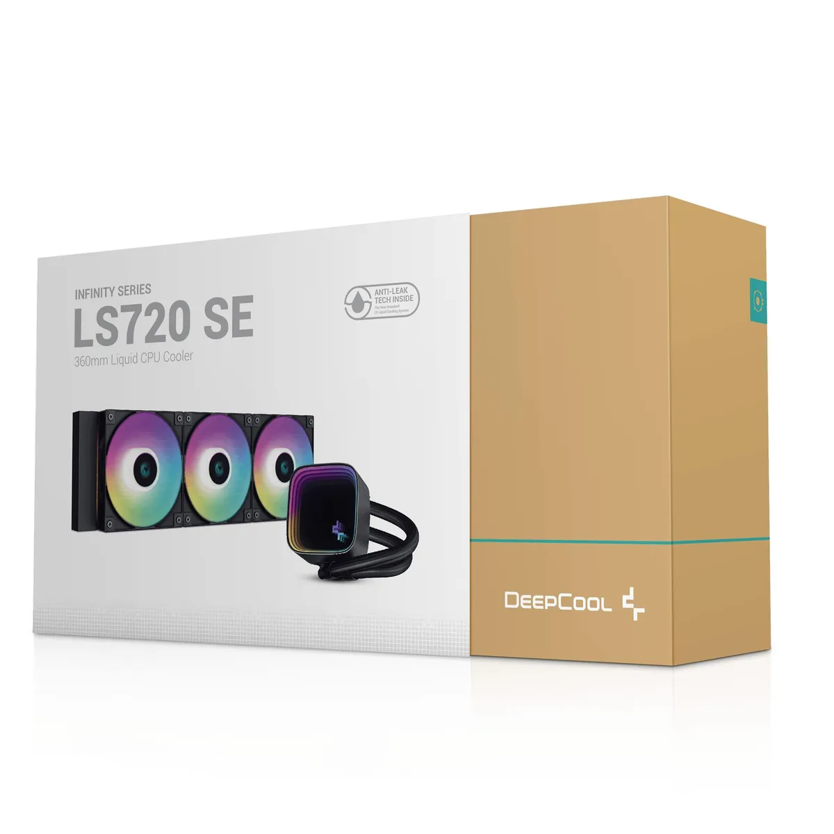 Система водяного охолодження DeepCool LS720 SE Black (R-LS720-BKAMMM-G-1) - мініатюра 6
