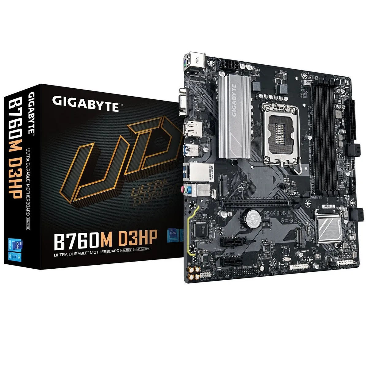 Материнська плата Gigabyte B760M D3HP Socket 1700 - зображення 1