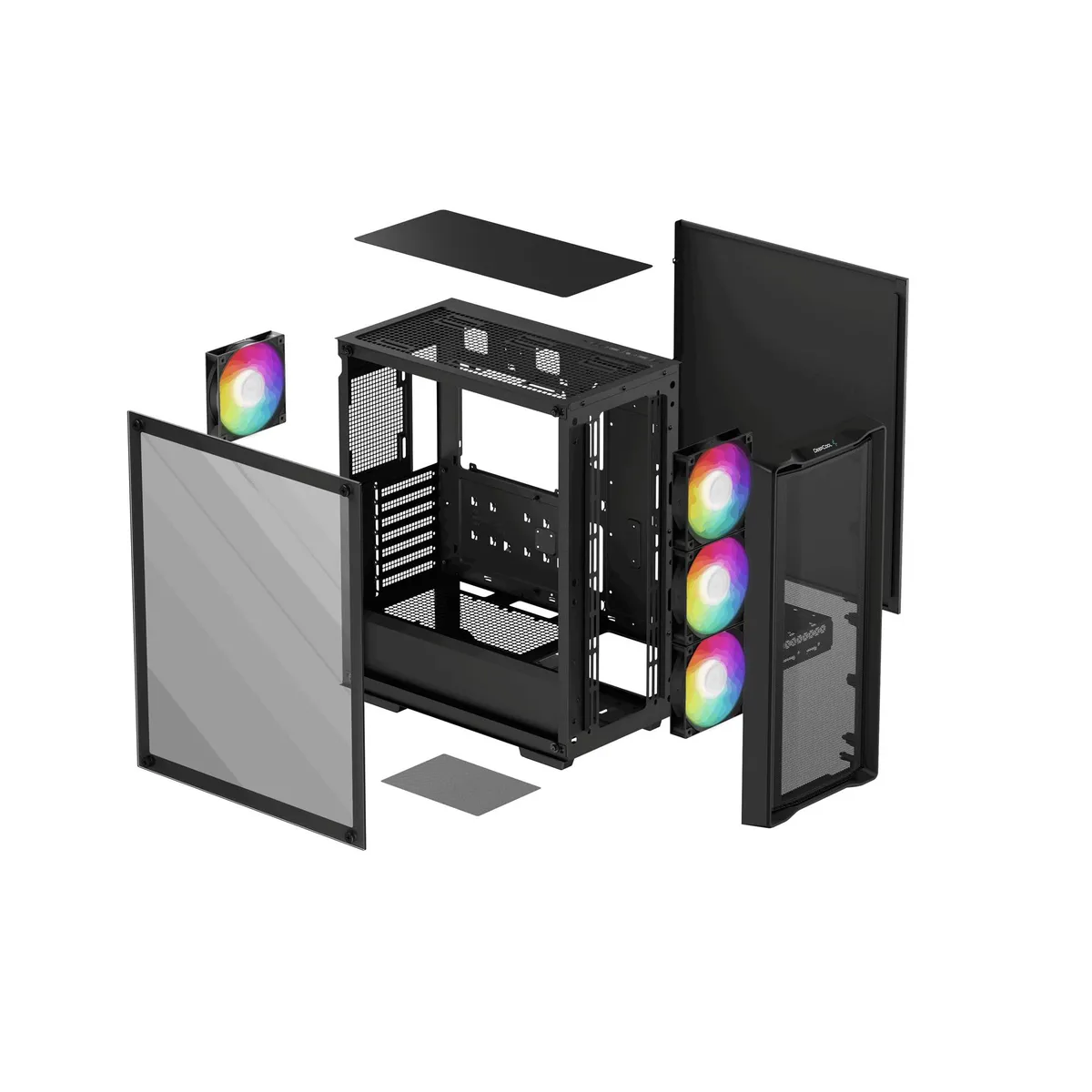 Корпус DeepCool CC560 Mesh V2 Black (R-CC560-BKAMA4-G-2) без БЖ - мініатюра 11