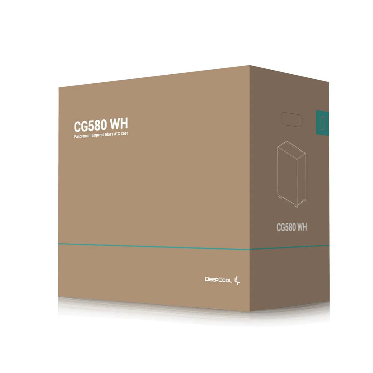 Корпус DeepCool CG580 White (R-CG580-WHNDA0-G-1) без БЖ - мініатюра 10