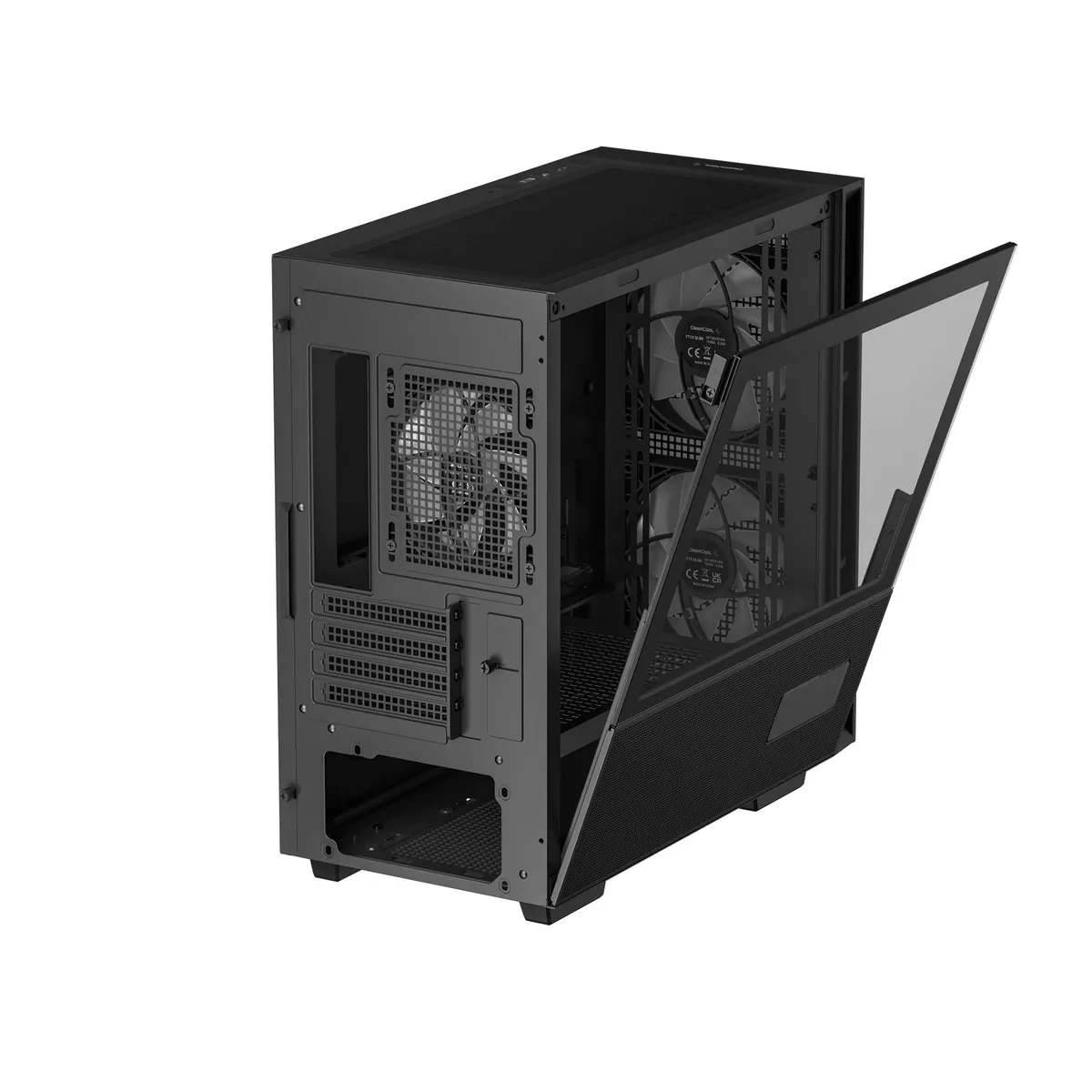 Корпус DeepCool CH360 Digital Black (R-CH360-BKAPE3D-G-1) без БЖ - мініатюра 7