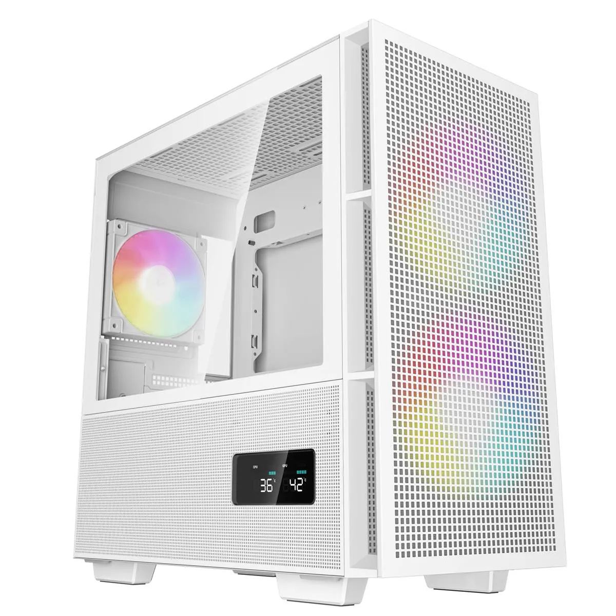 Корпус DeepCool CH360 Digital White (R-CH360-WHAPE3D-G-1) без БЖ - зображення 1