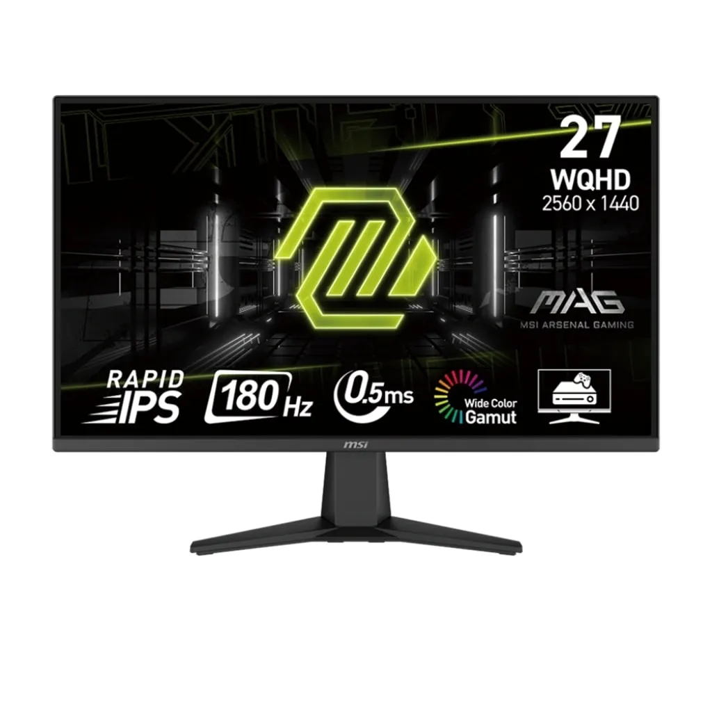 Монітор MSI 27" MAG 275QF IPS Black 180Hz - зображення 1