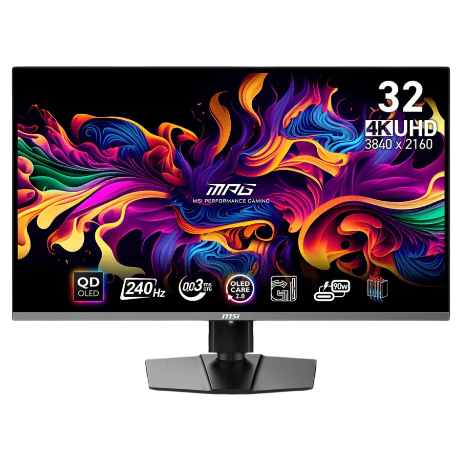 Монітор MSI 31.5" MPG 321URX QD-OLED Black 240Hz - мініатюра 7