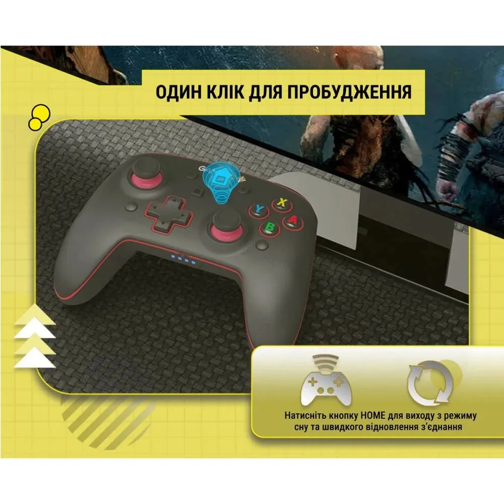 Геймпад GamePro MG1200 Black/Blue - мініатюра 7