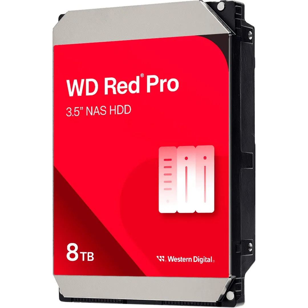 Накопичувач HDD SATA 8.0TB WD Red Pro 7200rpm 256MB (WD8005FFBX) - зображення 1