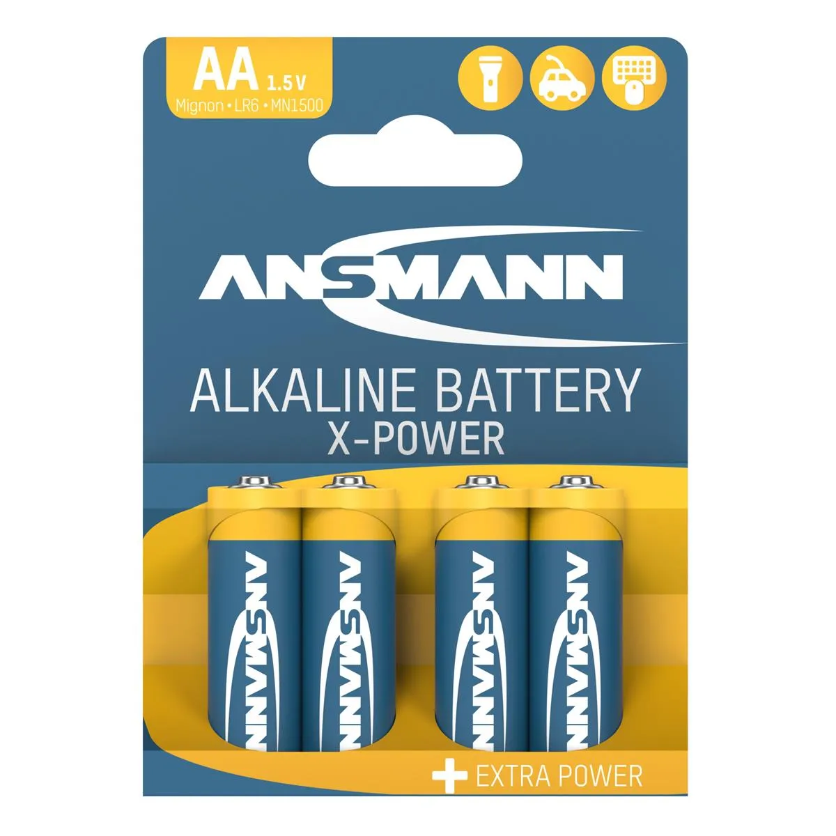 Батарейка Ansmann X-Power AA/LR06 BL 4шт - зображення 1