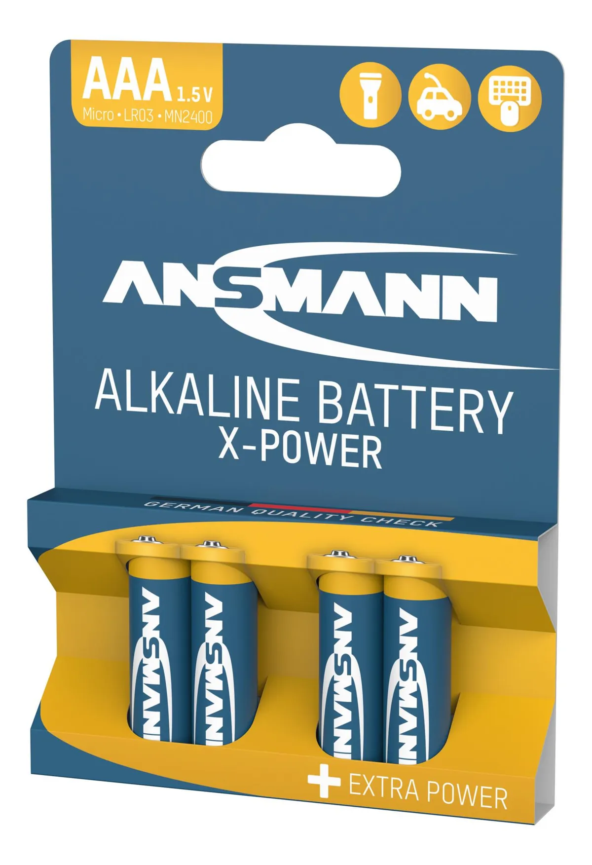 Батарейка Ansmann X-Power AAA/LR03 BL 4шт - мініатюра 11