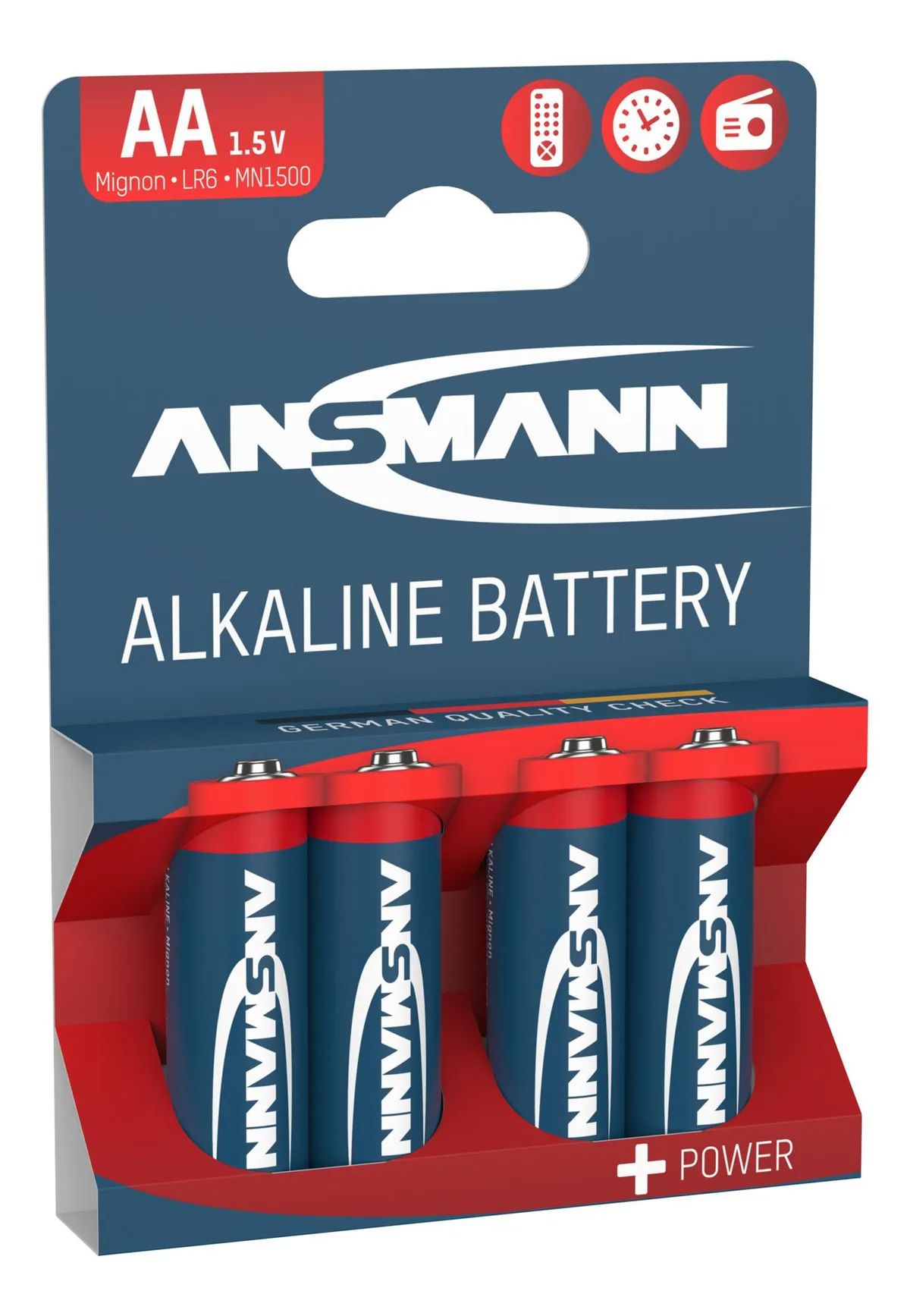 Батарейка Ansmann AA/LR06 BL 4шт - мініатюра 15