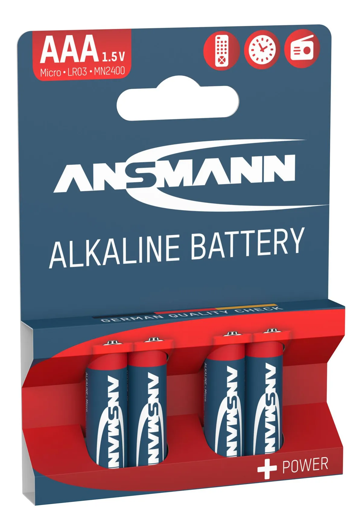 Батарейка Ansmann AAA/LR03 BL 4шт - мініатюра 11