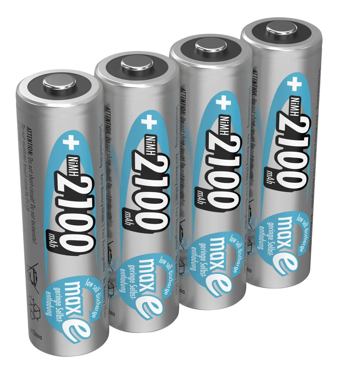 Акумулятори Ansmann AA/HR06 NI-MH 2100 mAh BL 4 шт - мініатюра 2