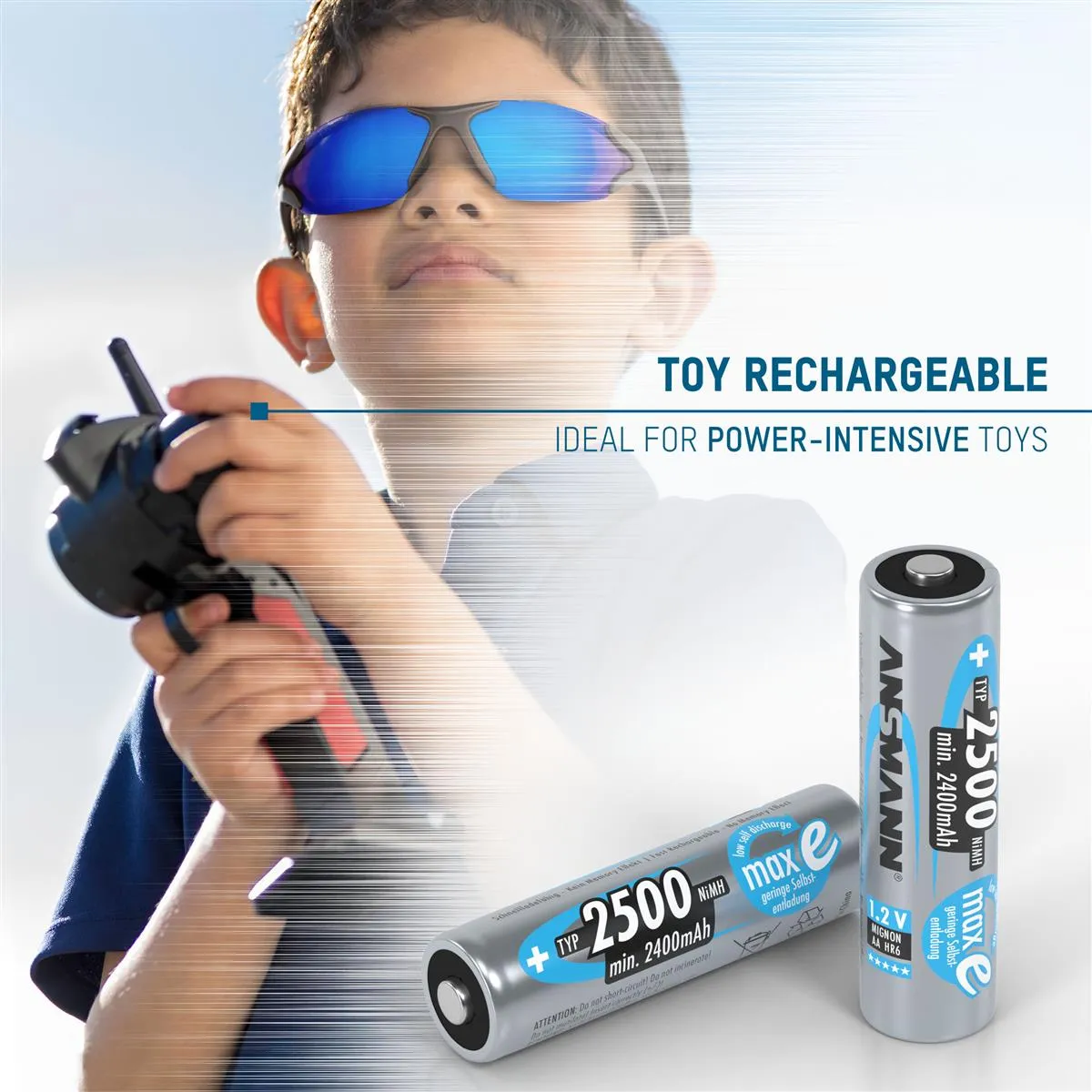 Акумулятори Ansmann AA/HR06 NI-MH 2500 mAh BL 4 шт - мініатюра 7