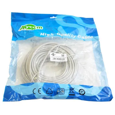 Патч-корд 20м RJ-45 CCA Atcom (9169) - мініатюра 4