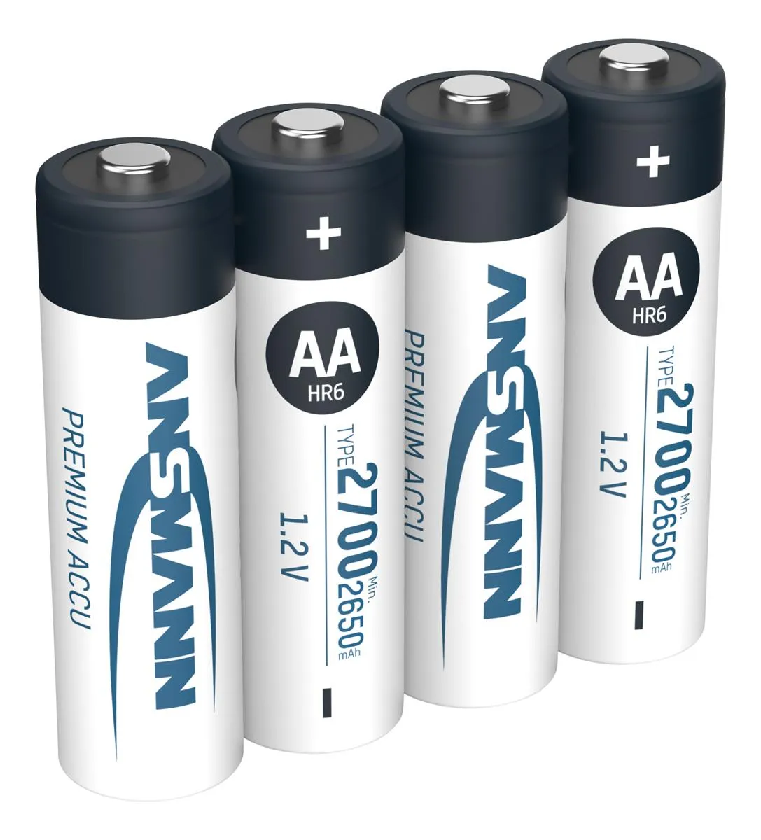 Акумулятори Ansmann AA/HR06 NI-MH 2700 mAh BL 4 шт - мініатюра 3