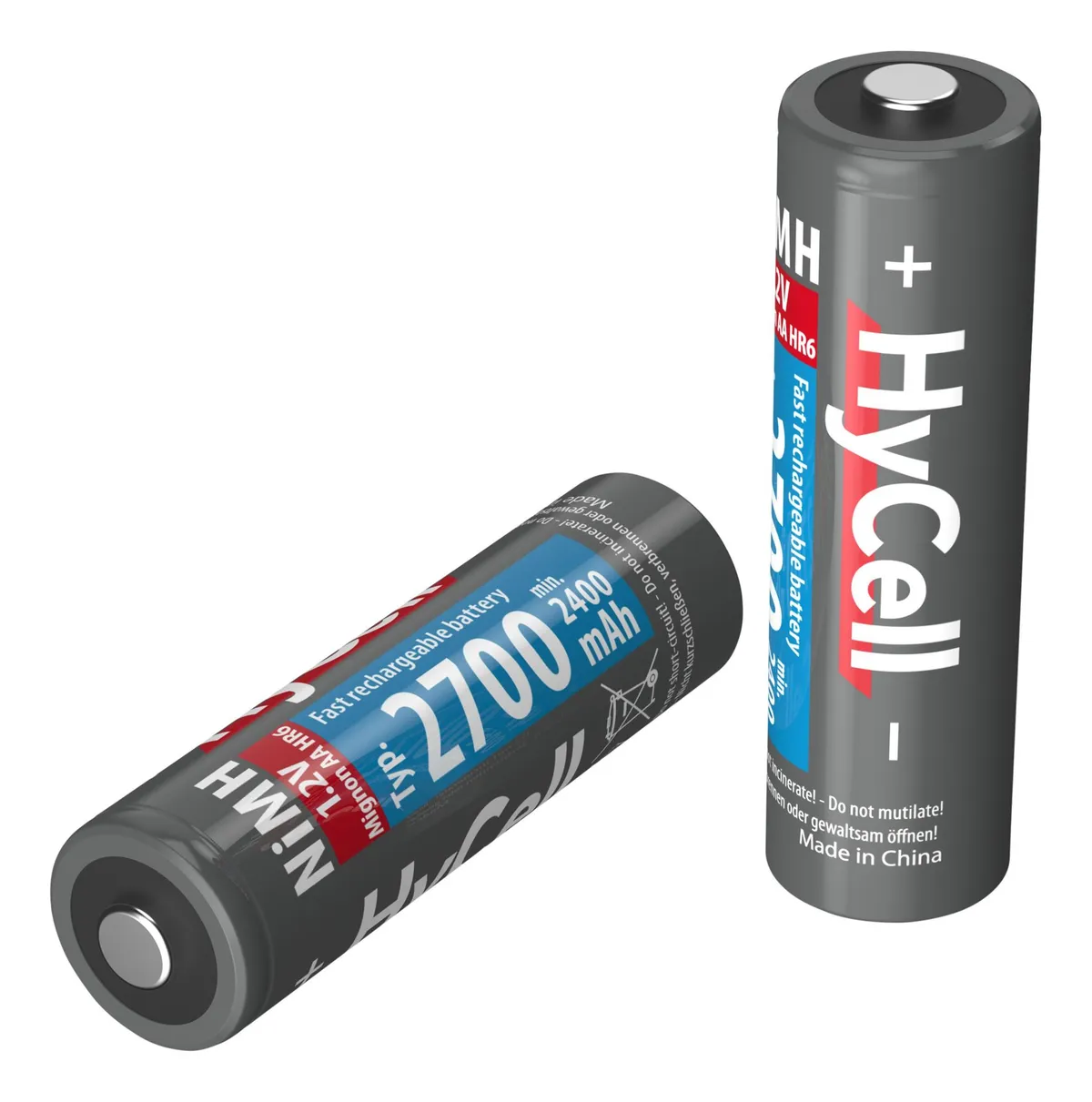 Акумулятори Ansmann AA/HR06 HyCell NI-MH 2700 mAh BL 4 шт - мініатюра 2