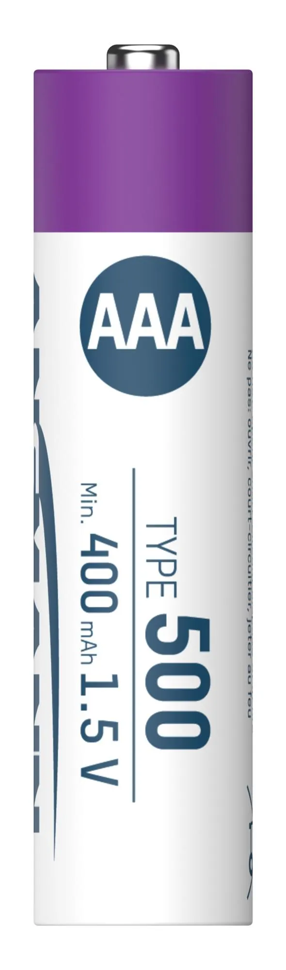 Акумулятори Ansmann AAA/HR03 Li-Ion 500 mAh BL 4 шт - мініатюра 17