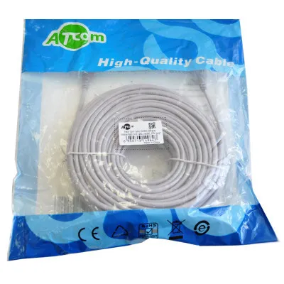 Патч-корд 30м RJ-45 CCA Atcom (4964) - мініатюра 4