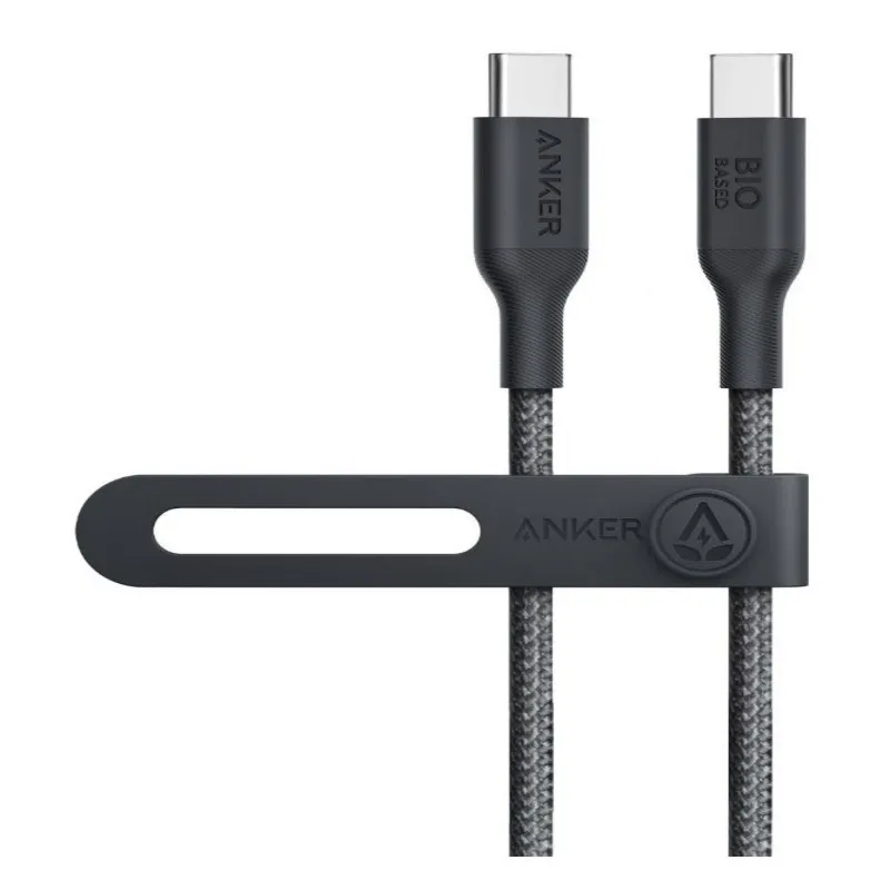 Кабель Anker 544 USB-C - USB-C, 0.9 м, Black (A80F5H11) - зображення 1