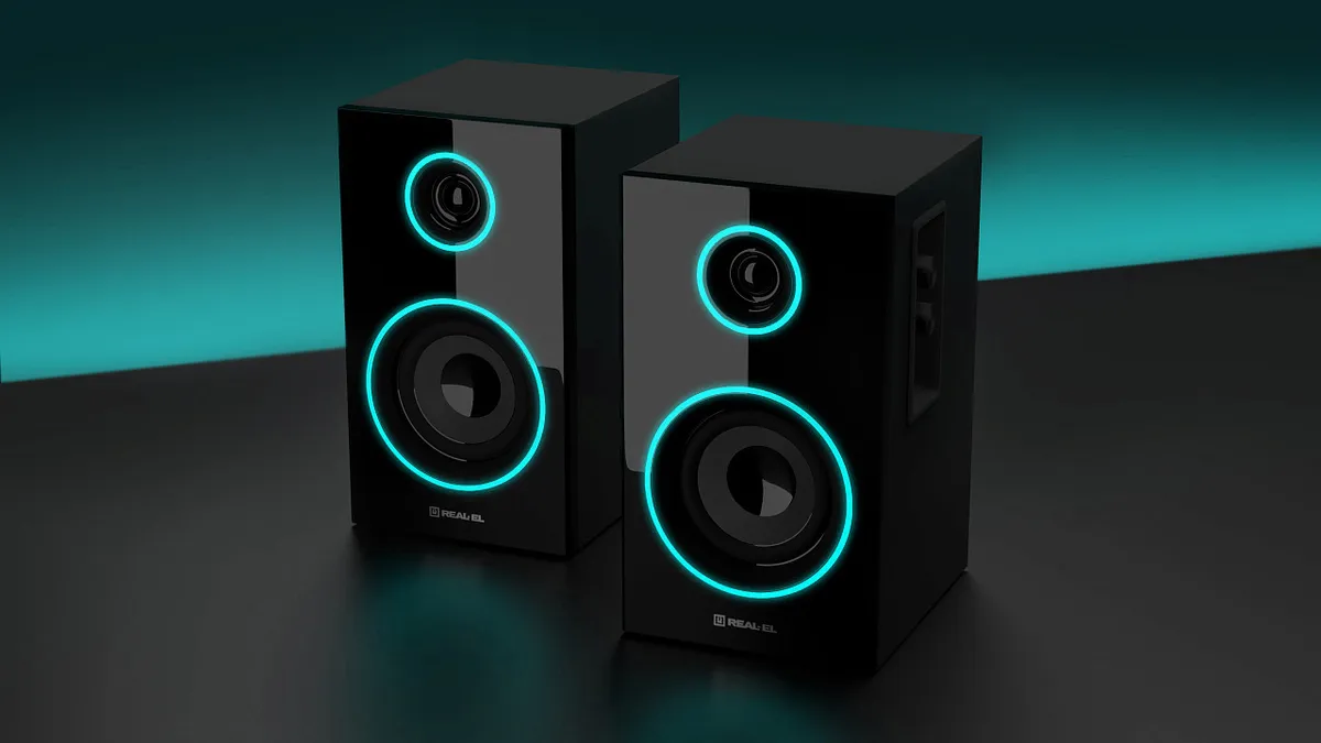 Акустична система REAL-EL S-415 Black - мініатюра 12
