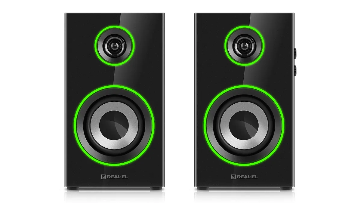 Акустична система REAL-EL S-415 Black - мініатюра 3