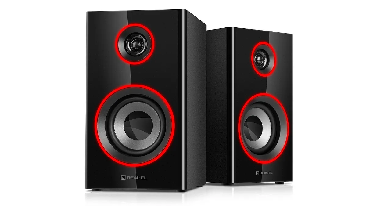Акустична система REAL-EL S-415 Black - мініатюра 4