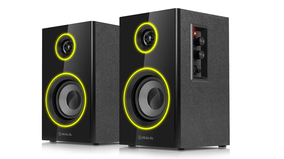 Акустична система REAL-EL S-415 Black - мініатюра 5