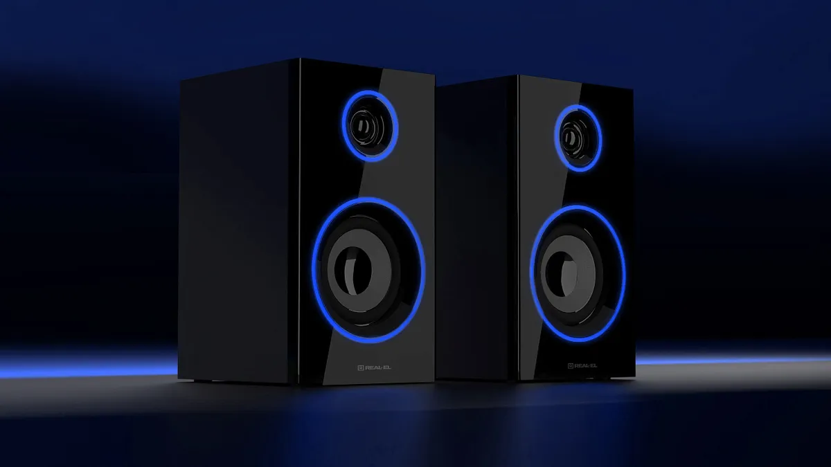 Акустична система REAL-EL S-415 Black - мініатюра 9