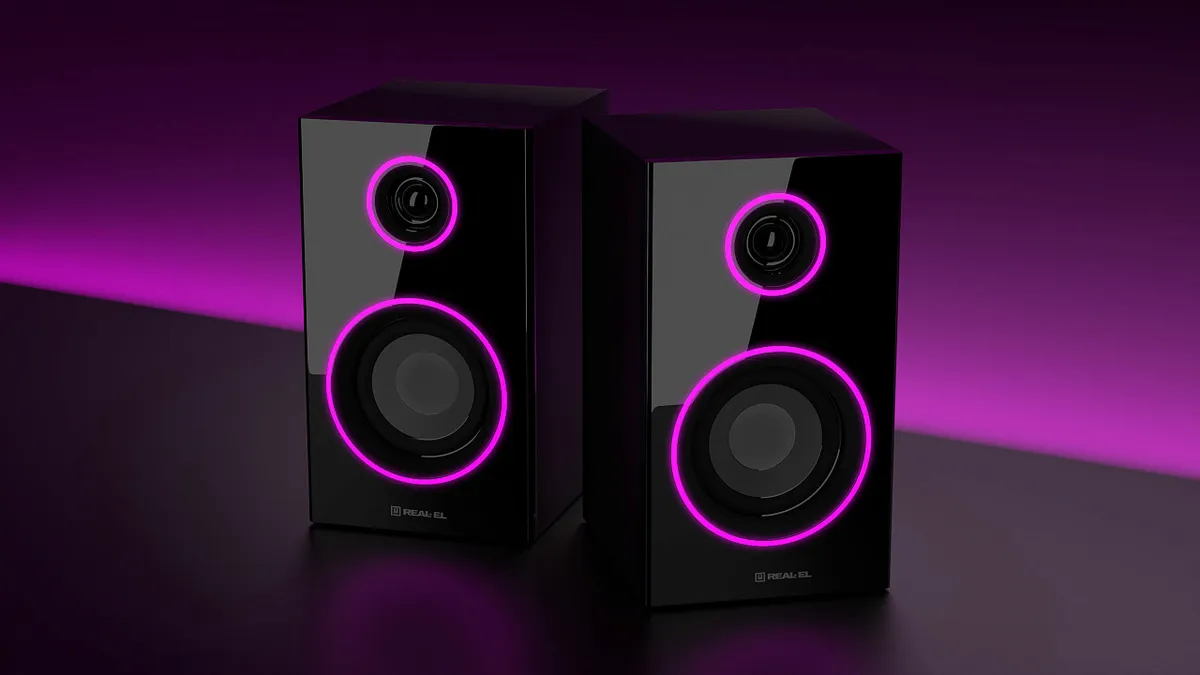 Акустична система REAL-EL S-410 Black - мініатюра 12