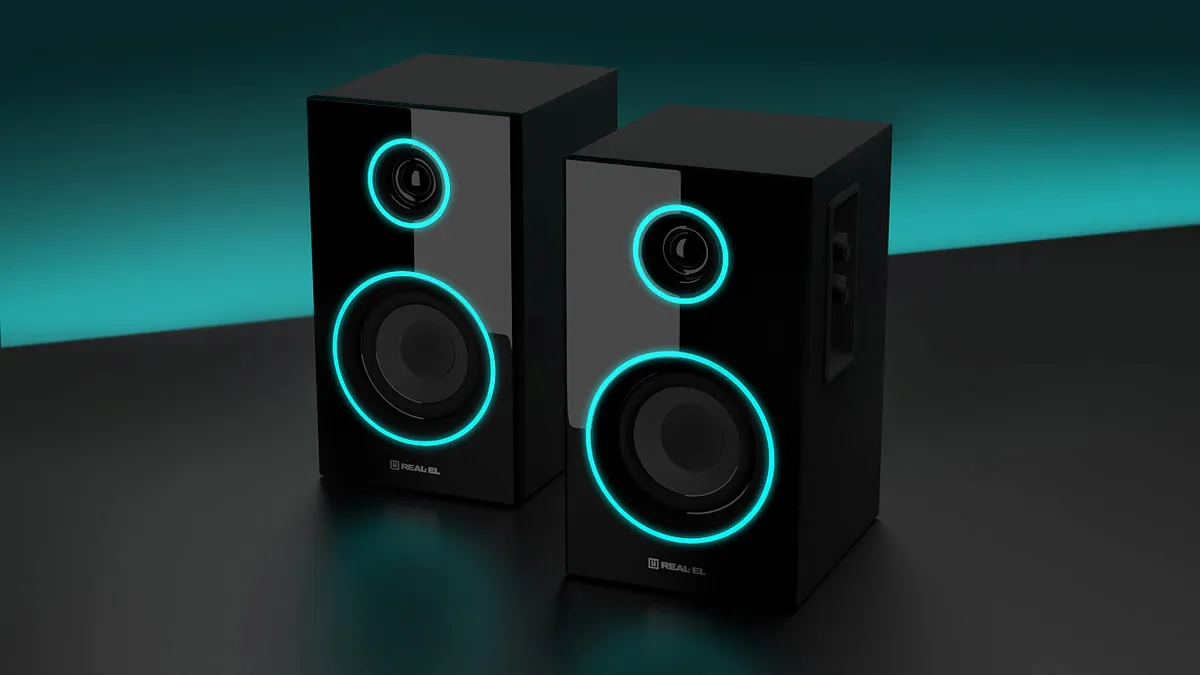 Акустична система REAL-EL S-410 Black - мініатюра 13