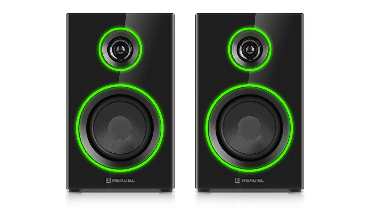 Акустична система REAL-EL S-410 Black - мініатюра 3